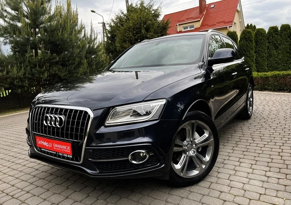 Audi Q5 cena 87800 przebieg: 199000, rok produkcji 2016 z Kolbuszowa małe 596